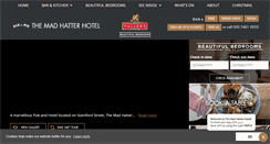 Desktop Screenshot of madhatterhotel.co.uk